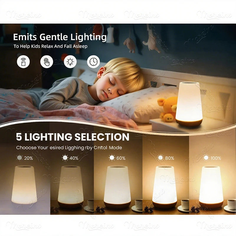 RGB Remote Touch Lamp