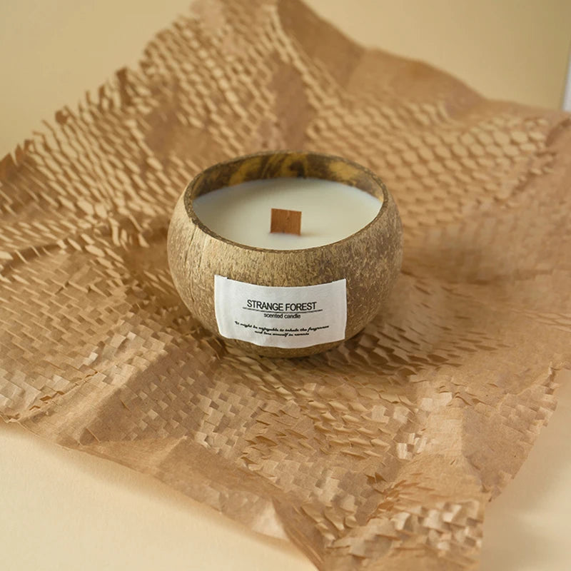 Coconut Shell Aromatherapy Candle