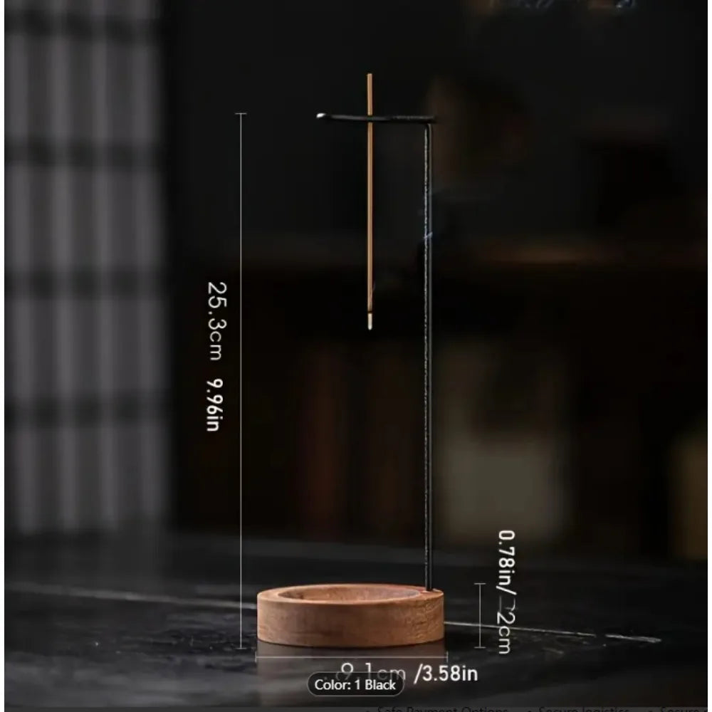 Yoga-Style Incense Burner Ornament