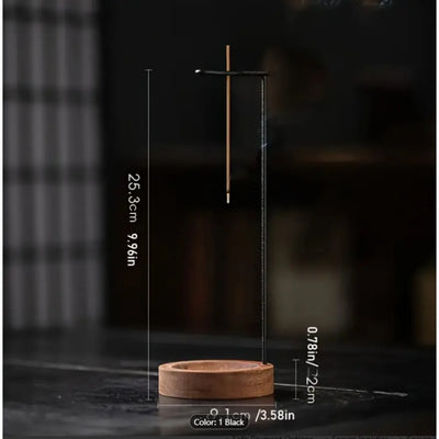 Yoga-Style Incense Burner Ornament