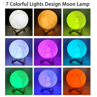 Book Light LED Moon