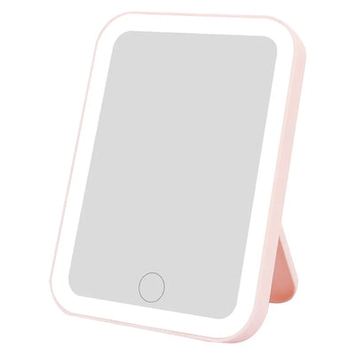 Portable LED Makeup Mirror, 3 Colors, USB Rechargeable