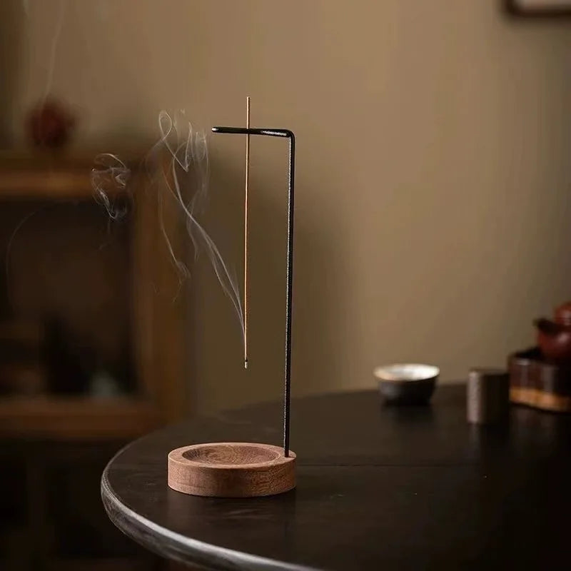 Yoga-Style Incense Burner Ornament