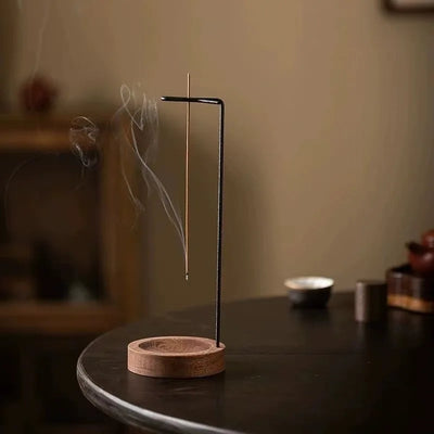 Yoga-Style Incense Burner Ornament