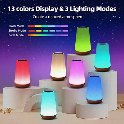 RGB Remote Touch Lamp